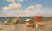 William Merrit Chase At the Seaside oil painting picture wholesale